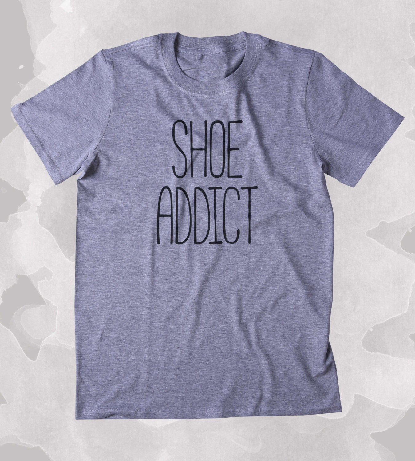 Shoe Addict Shirt Fashion High Heel Sneakers Girly Clothing Tumblr photo image